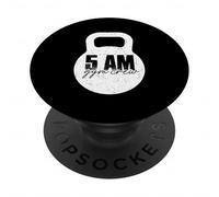 5 Heures du Matin Entraînement productivité Santé Motivation Dire PopSockets PopGrip Adhésif