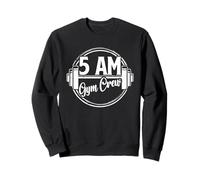 5 Heures du Matin Entraînement productivité Santé Motivation Dire Sweatshirt