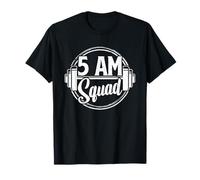 5 Heures du Matin Entraînement productivité Santé Motivation Dire T-Shirt