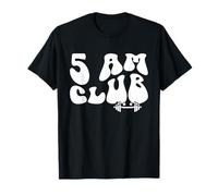 5 Heures du Matin Entraînement productivité Santé Motivation Dire T-Shirt