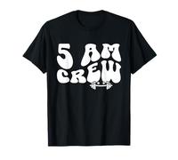 5 Heures du Matin Entraînement productivité Santé Motivation Dire T-Shirt