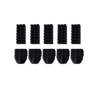 5 Housses en Silicone pour Bloc Chauffant pour Flashforge AD5X, Manchons en Silicone et 5 Brosses de Nettoyage en Silicone pour Buses