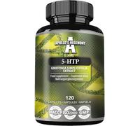 5-HTP 150 mg par gélule - 120 gélules végétaliennes - 4 mois d'approvisionnement - Extrait de graines de Griffonia simplicifolia - Supplément alimentaire par Apollo's Hegemony