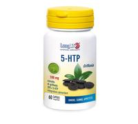 LongLife® 5-HTP | Griffonia titré à 20% en 5-HTP | 500mg de Griffonia - 100mg de 5-HTP | Humeur, détente, bien-être mental | 60 gélules végétales | Végan, sans gluten et doping free