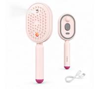 5 in 1 Air Cushion Brush for Frizz & Tangle Care (Pink)