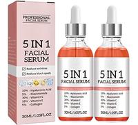 5 In 1 Facial Serum, 5 IN 1 Facial Serum, 5 IN 1 Anti-Aging Facial Serum,Advanced Collagen Boost Anti Aging Serum. (2pcs)