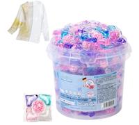 5 in 1 Laundry Pods with Scented Beads, Deep Cleaning Detergent Pods with Fabric Softener Beads, Laundry Detergent Capsules Like for All Fabrics and Colors