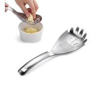 5-in-1 Stainless Steel Cooking Spoon, Multifunctional Stainless Steel Spoon, Egg Yolk Separator, Grater Plate, Bottle Opener & Slotted Spoon Kitchen Cooking Tools (B)