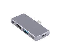 5-in-1 USB-C Hub to HDMI-compatible 4K Type-C Docking Station Converter Adapter for Nintendo Switch