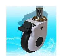 5 Inch Casters Wheels with Brake Mute Wheel Cover Wheel 1Pcs Casters