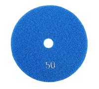 5 Inch Diamond Polishing Pads, Wet Diamond Polishing Pads 50-3000 Grit Polishing Set for Marble Granite Quartz Stone for Quartz Marble Stone Countertop Concrete Granite Polishing (50)