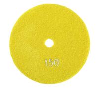5 Inch Diamond Polishing Pads, Wet Diamond Polishing Pads 50-3000 Grit Polishing Set for Marble Granite Quartz Stone for Quartz Marble Stone Countertop Concrete Granite Polishing (150)