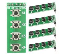 5 interrupteur bouton poussoir 4 touches, interrupteur bouton poussoir PCB