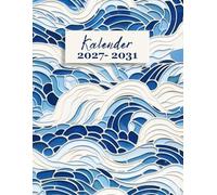 5 jahreskalender 2027-2031 A4: 60 Monate von Januar 2027 ezember 2031, Monatsplaner, 1 Monat = 2 Seiten