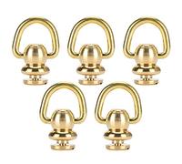 5 jeux de rivets en laiton Chicago Stud Vis en cuir faites à la main Cloche à parfum Or 10x5 mm