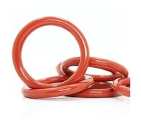 5 joints toriques en silicone CS3,55 mm, diamètre intérieur 206/208/212/218/220/225 * Joint torique VMQ de 3(ID212x3.55mm Red)