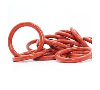 5 joints toriques en silicone CS3,55 mm, diamètre intérieur 246/252/258/260/265/270 ; joint torique VMQ de 3, d'épaisseur, caoutchouc(ID288x3.55mm Red)