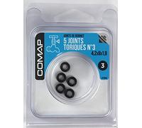 5 Joints toriques. n° 3-4,2 X 8 X 1,9