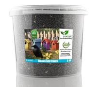 5 kg de graines de tournesol noires - Nourriture pour oiseaux sauvages - Tournesols dans un seau (5 kg)