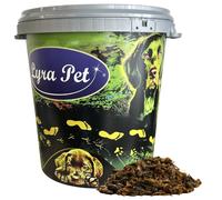 5 kg de Lyra Pet® grillons séchés dans un tonneau de 30 L