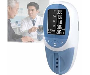5 Kit De Moniteur De Lipides Multifonction, Kit De Test De Triglycérides, Utilisation Facile Et Résultats Précis, Suivi Complet De La Santé Et Portable, 1000 Mémoires De Test Et Temps De Surveillance