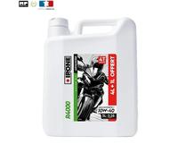 5 L Huile IPONE R4000 RS 10W40 bidon 4 litres + 1 litre offert lubrifiant moto