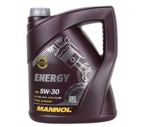 5 L MANNOL Energy 5W-30 Huile Moteur Synthétique Ester ACEA A3/B4 API SN/CH-4