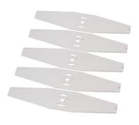 5 Lames de Rechange pour Coupe Herbe, Acier Lames de Tondeuse À Gazon en Acier Avec Lames Tranchantes, Lames de Tondeuse Électrique