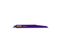 5 Lames de scie sabre Irwin 225mm démolition