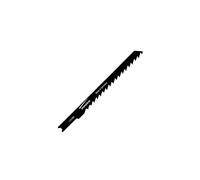 5 lames de scie sauteuse B&D HCS CV pas de 4 x Lu. 75 mm spécial débit bois - L101W5 - Diager