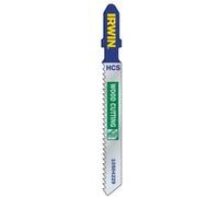5 Lames de scie sauteuse Irwin 83mm bois fin G