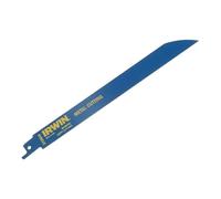 Irwin lot de 5 lames scie sabre - pour metal - 618r - 18 tpi - 150 mm