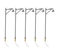 5 Lampes de Rue LED pour 3v avec Résistances pour Maquette 5