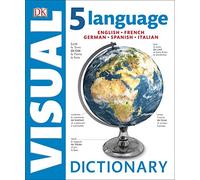 5 Language Visual Dictionary: English, French, German, Spanish, Italian