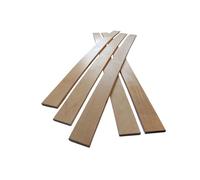 EBAC Literie 5 Lattes pour sommier et lit 160x200 | Bois 7 Plis | 780x48x8 mm | Remplacement pour sommier/bz/clic clac