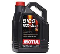 Motul Huile moteur 8100 Eco-Clean 0W-30 C2 WSS M2C 950A Fiat 9.55535-GS1/DS1 5 L