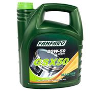 5 Litre FANFARO L'Huile De Moteur GSX 50 20W-50 Api Sn / CH-4 Huile Universel