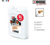 5 litre Huile IPONE Katana Off Road 4T 10W60 moto cross enduro 100% synthèse
