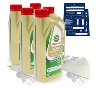 1 Litre castrol edge Professional V 0W20 Titane 15B13F L'Huile De Moteur Volvo
