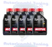 5 Litres D'Huile Moteur Auto Motul Spécifique 2010 0W20 ACEA C5 PSA B71 2010