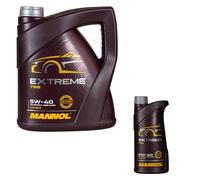 5 litres d'huile moteur originale Mannol Extreme 5W-40 API SN/CF