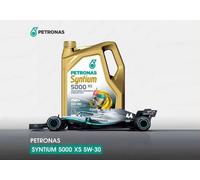 5 LITRES D'HUILE MOTEUR SYNTHÉTIQUE PETRONAS C2 C3 5W30