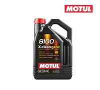 5 Litres Motul 8100 X-Clean Gen2 5W40 Huile Moteur 100% Synthétique Lubrifiant