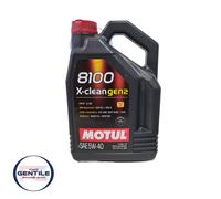 Huile moteur MOTUL 8100 X-Clean GEN2 5W40 5L