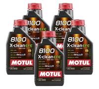 Huile 8100 X-CLEAN EFE 5W30 1L (bidon) MOTUL