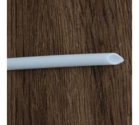 5 m de diamètre de tuyau en caoutchouc de silicone 0,5 1 2 3 4 5 6 7 8 9 10 11 12 mm coloré flexible en silicone souple blanc, 5 mètres, ID 3 mm x OD 4 mm