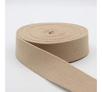 5 m Sangle Coton Lourd épais Beige (41) 4cm