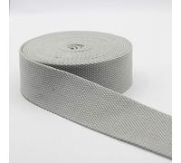 5 m Sangle Coton Lourd épais Gris (49) 4cm