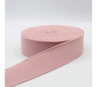 5 m Sangle Coton Lourd épais Rose Pâle (58) 3cm