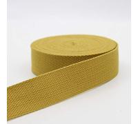 5 m Sangle Coton Lourd épais Safran (22) 4cm